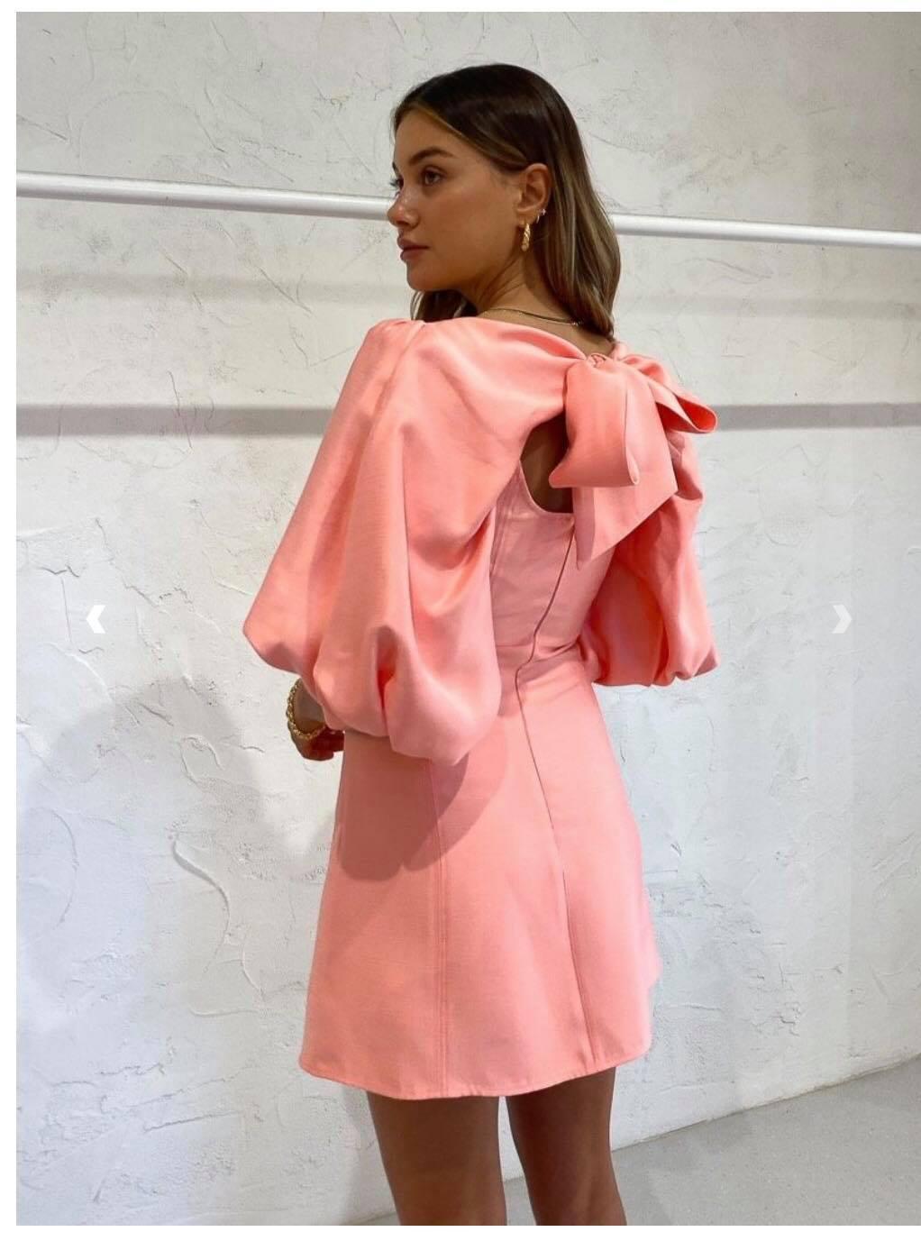 Camilla and Marc Claudia Mini Dress Pink Size 10 - Image 4