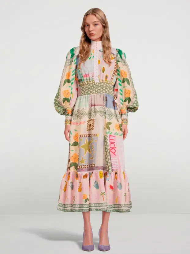 Alemais Emma Gale Shirt Dress Print Size 10 - Image 1