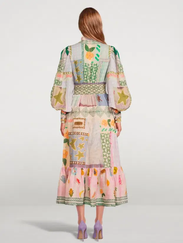 Alemais Emma Gale Shirt Dress Print Size 8 - Image 2