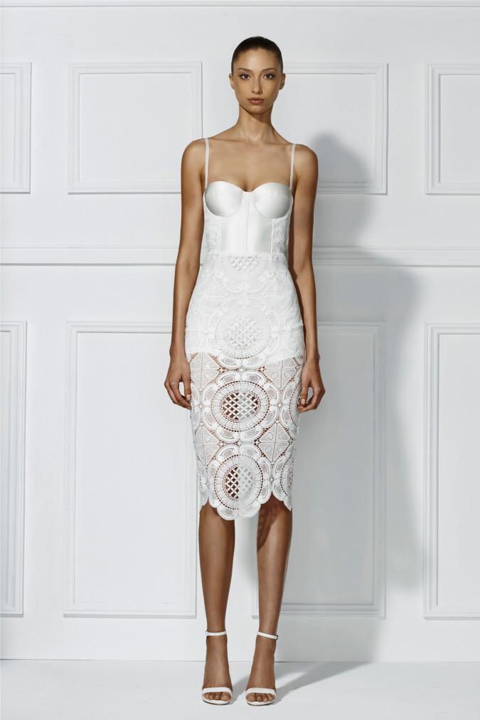 MISHA Flora Crotchet Dress White Size 10/M - Image 1