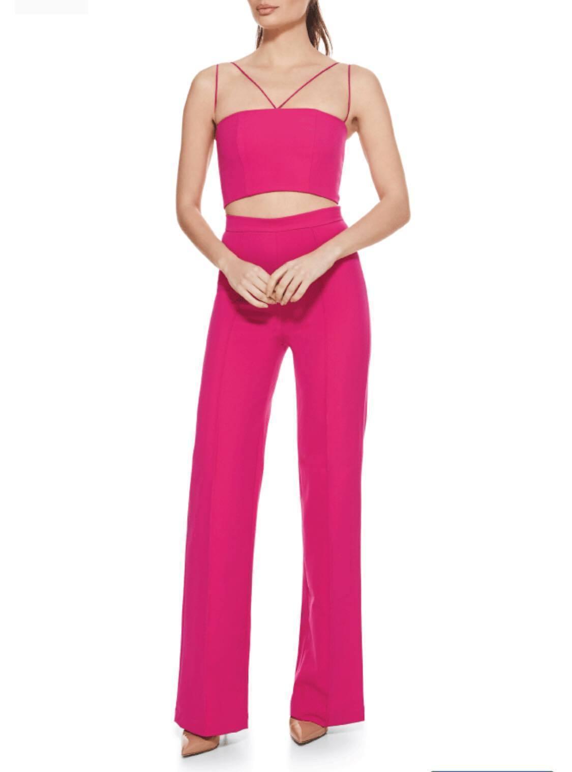 Bianca & Bridgett Pink Kim Pant & Crop Set - Image 2