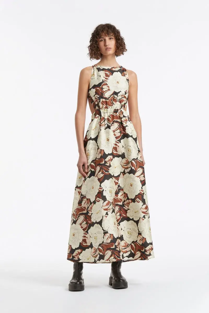 Sir the Label Vivienne Dress Print Size AU 10 - Image 1