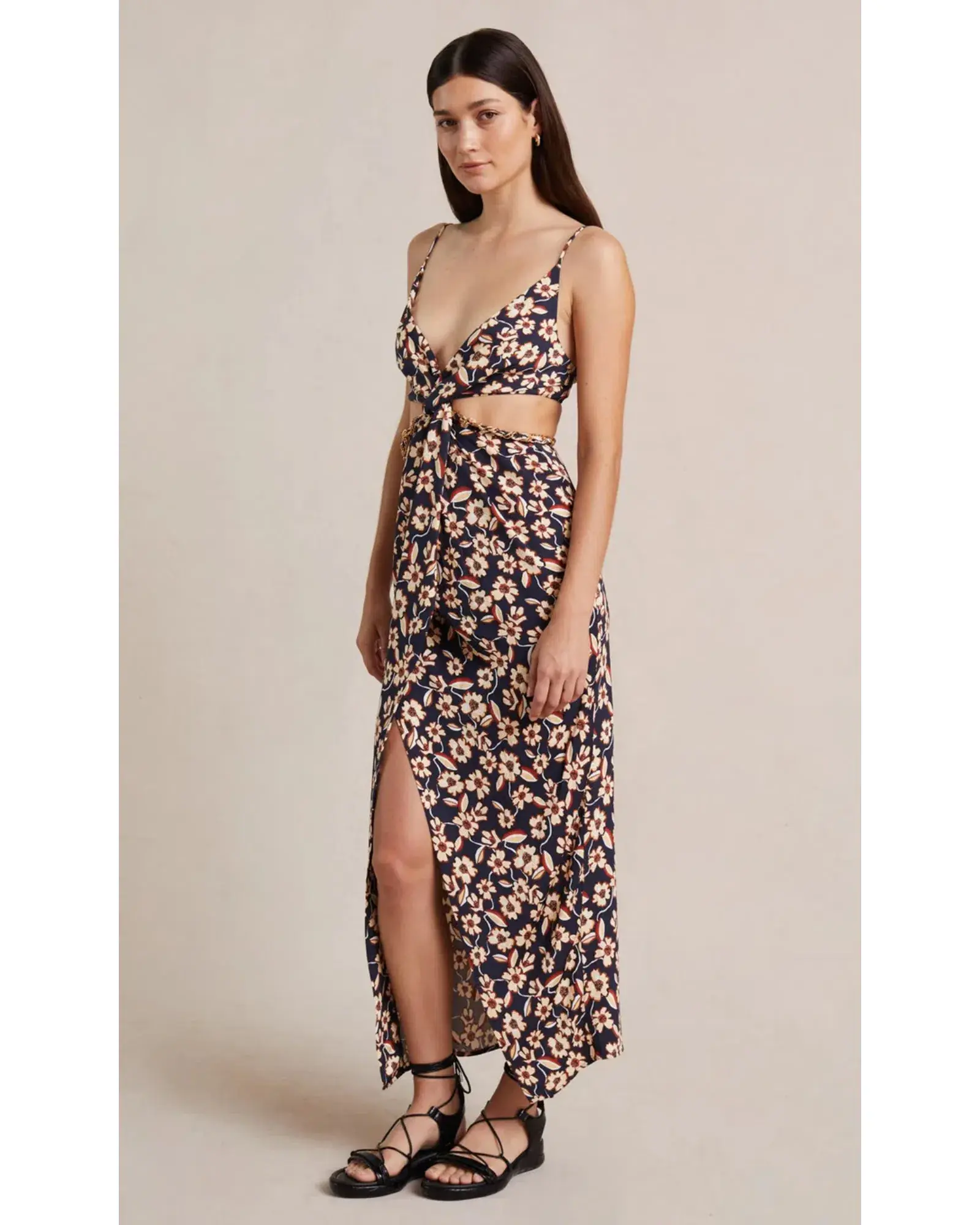 Bec & Bridge Modern Romance Twist Dress Print Size AU 8 - Image 2