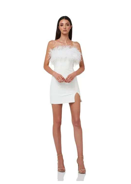 Par Violet Age of Innocence Dress White Size 6 - Image 1