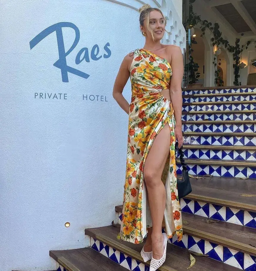 Sonya Moda Nour Maxi Dress Yarden Floral Size 10 - Image 5