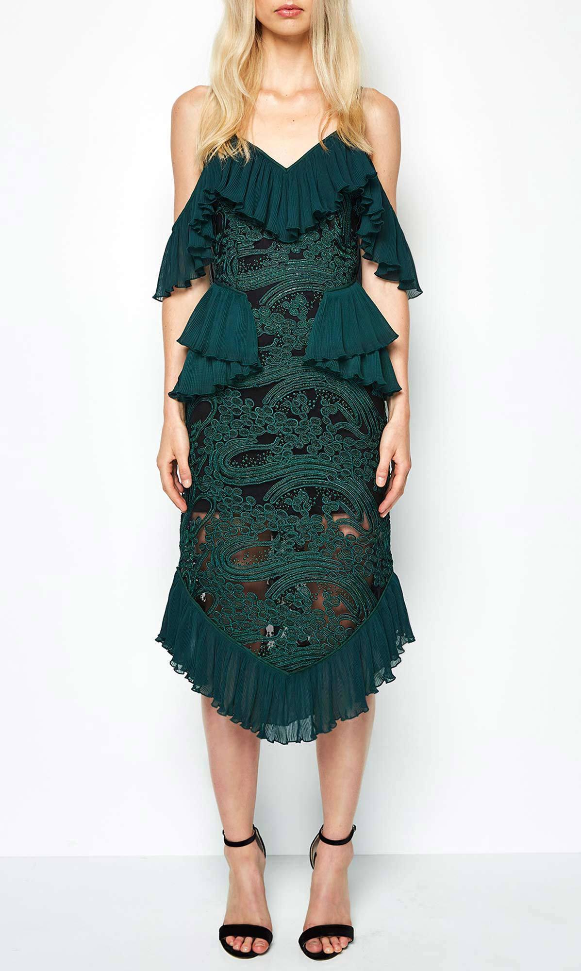 Alice McCall Forest Green She’s Got It Dress size 14 - Image 3