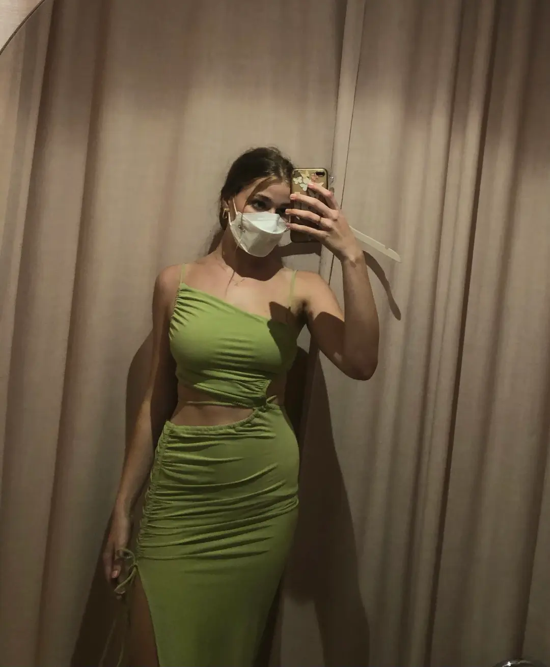 Bec & Bridge Dilkon Maxi Dress Lime Green Size 8 for rent on The Volte - main image