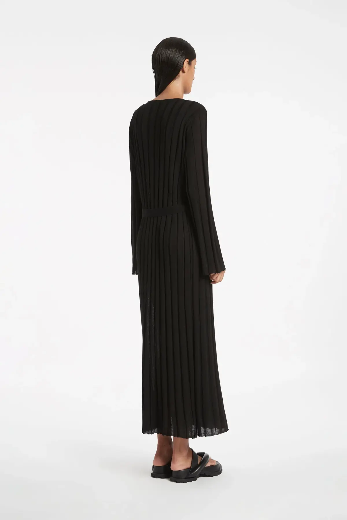 Sir The Label Basile Wrap Dress Black Size 3 / AU 12 - Image 2