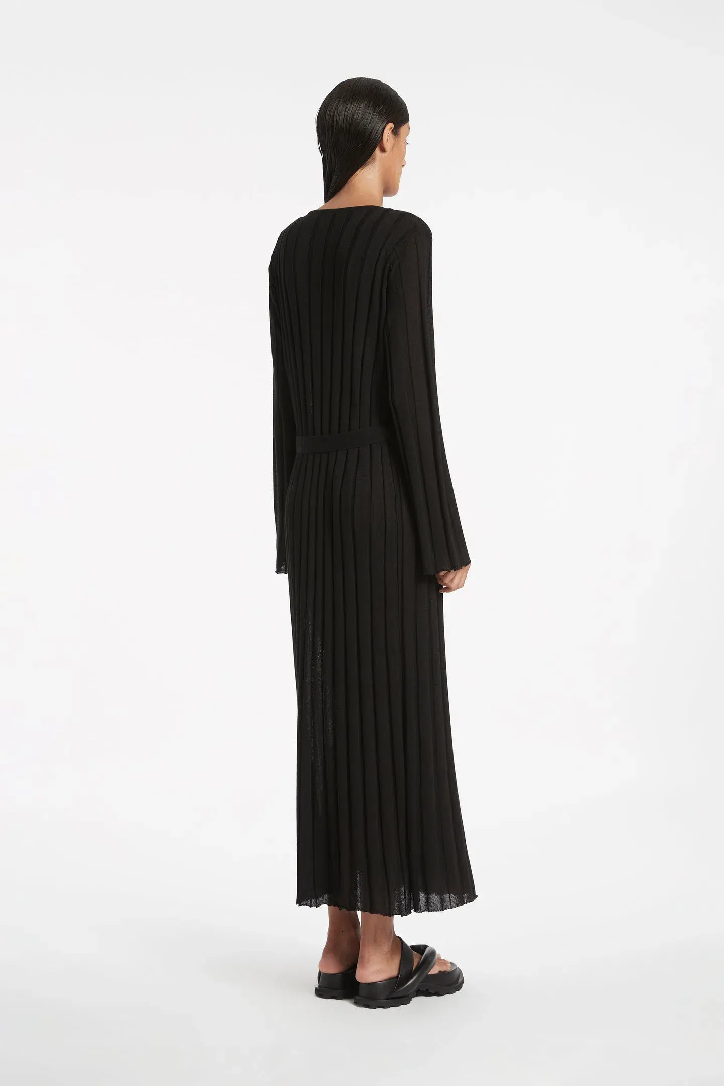 Sir The Label Basile Wrap Dress Black Size 3 / AU 12 - Image 2