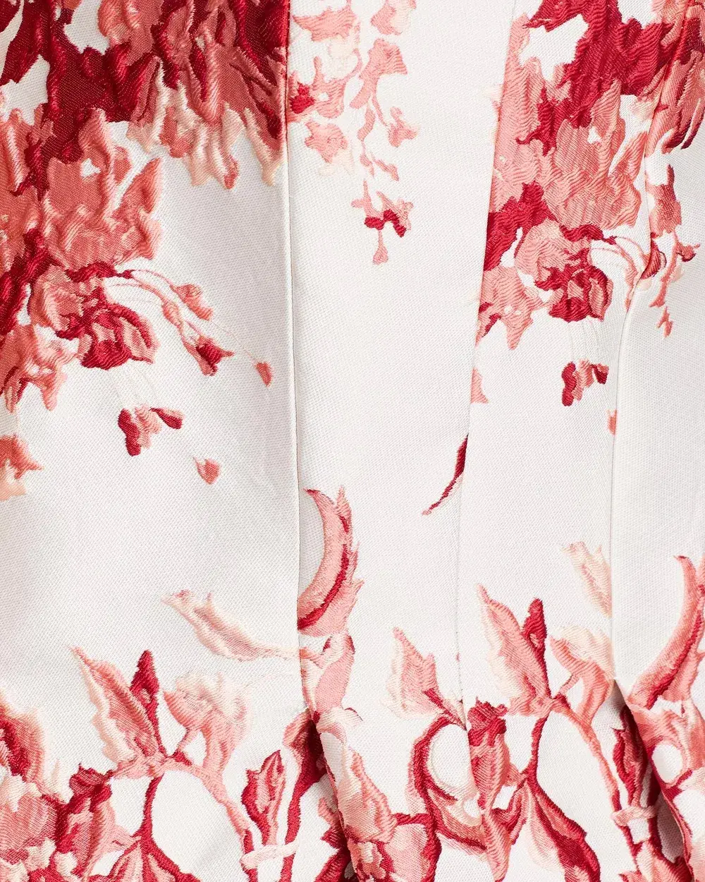 Nicola Finetti Emilia High Low Dress in Pink Roses Size 8 - Image 4
