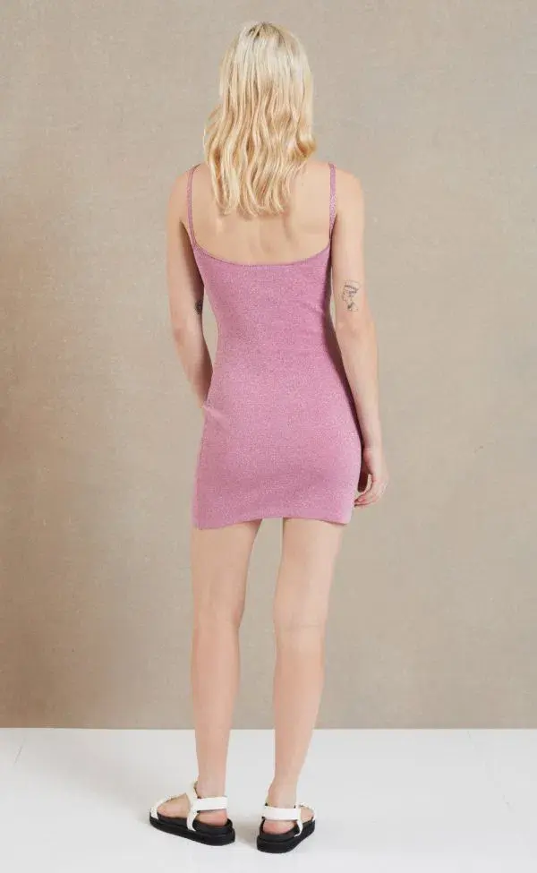  Bec & Bridge Electric Avenue Mini Dress Pink Size 12 for rent on The Volte - main image