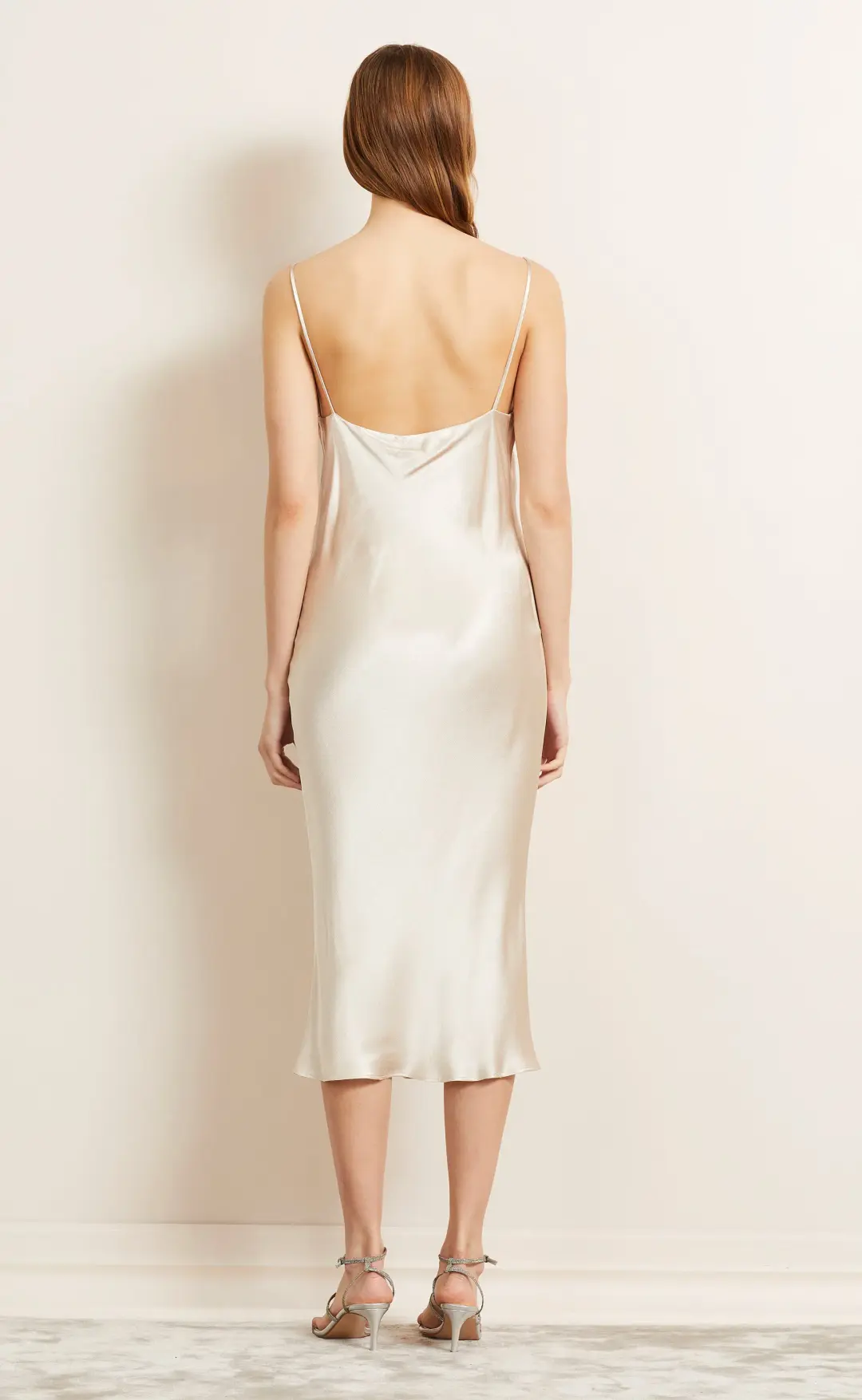 Bec & Bridge Moon Dance Slip Dress Sand Size 6 for rent on The Volte - main image