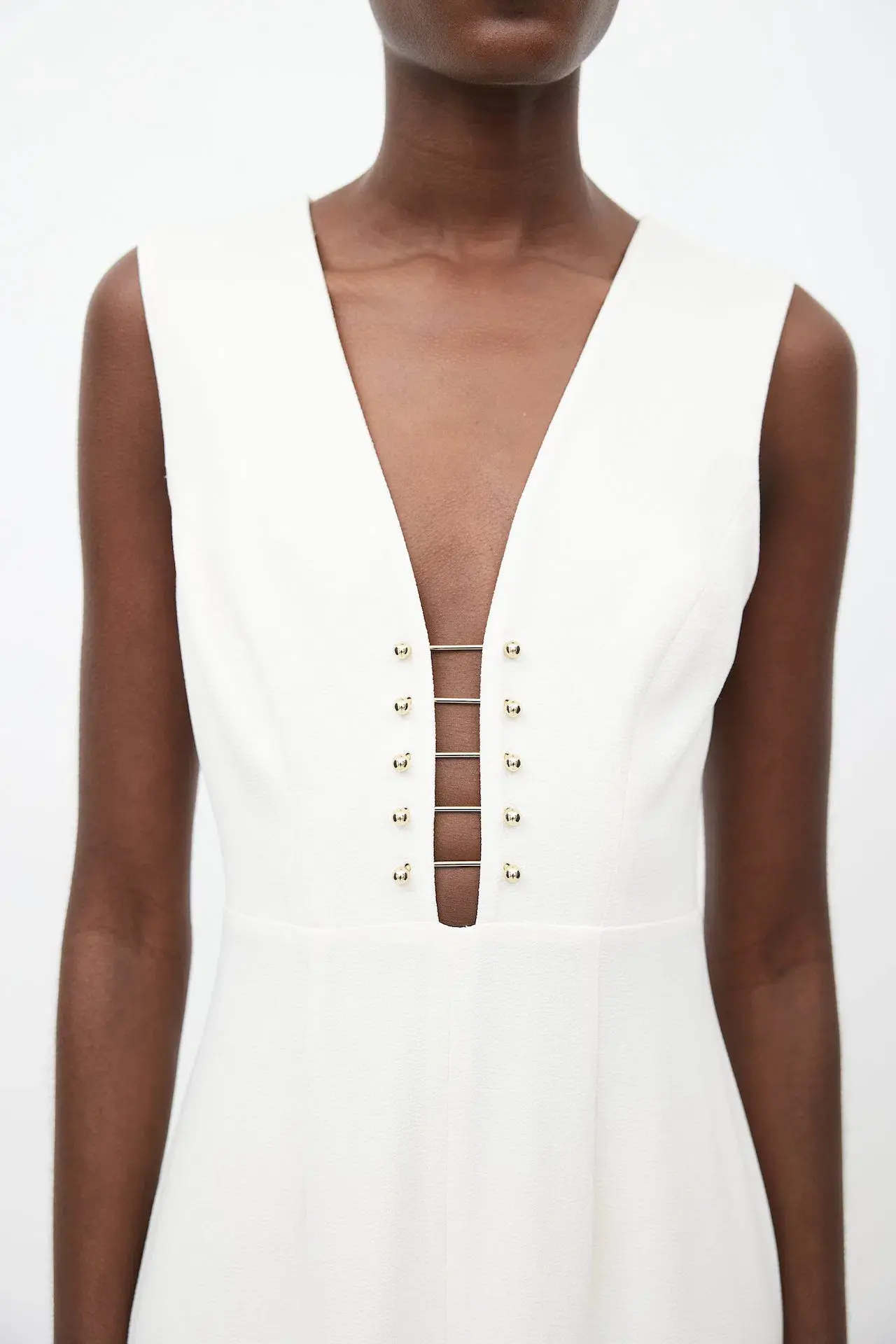 Zimmermann Baton Jumpsuit Pearl Size 8 - Image 4