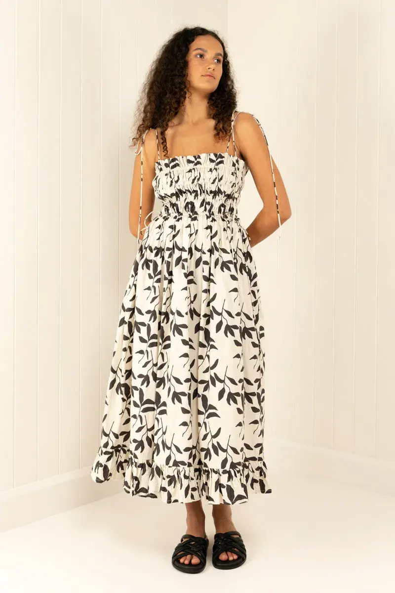 Palm Noosa Sail Away Dress Print Size 8 - Image 1