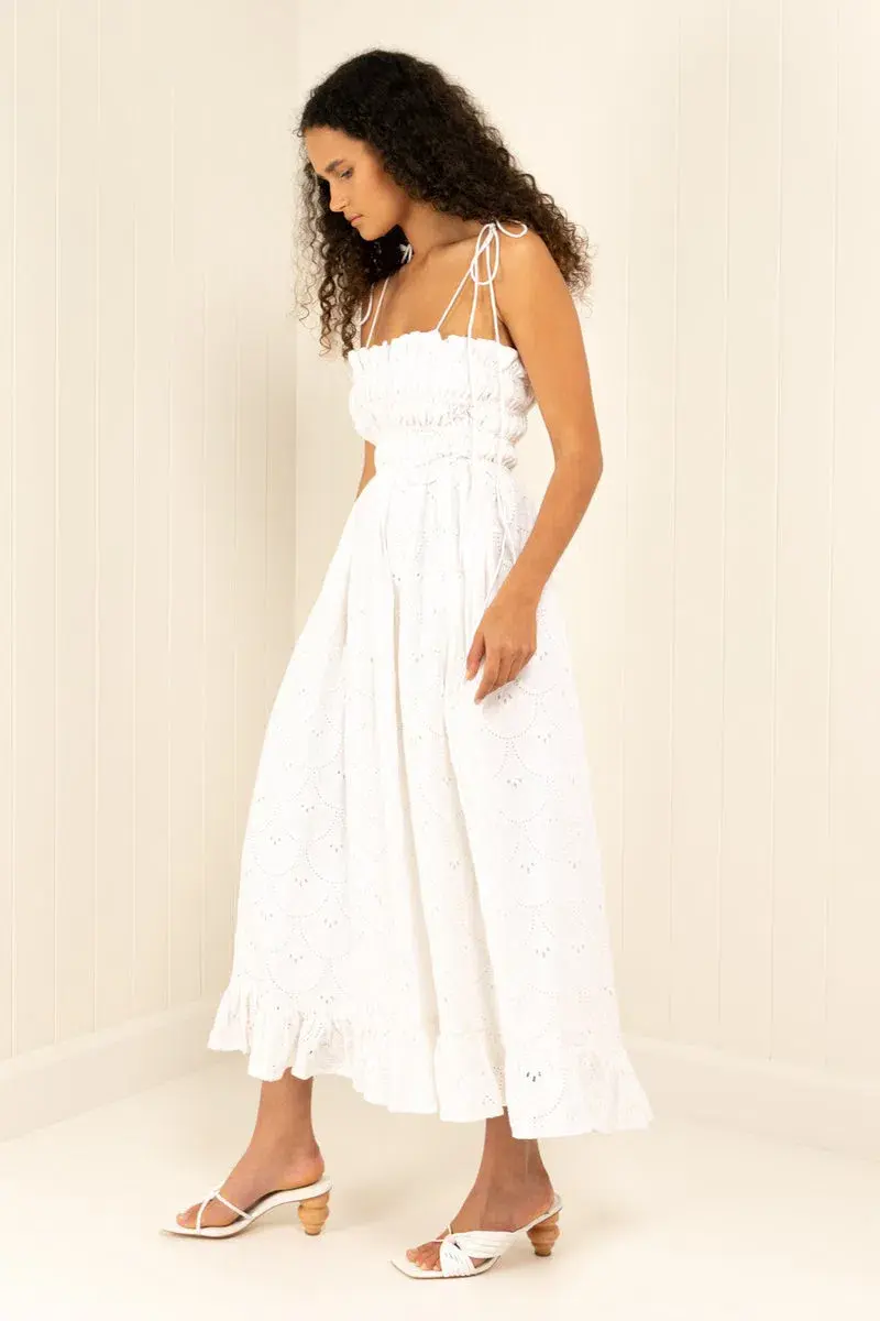 Palm Noosa Sail Away Dress White Size 8 for rent on The Volte - main image