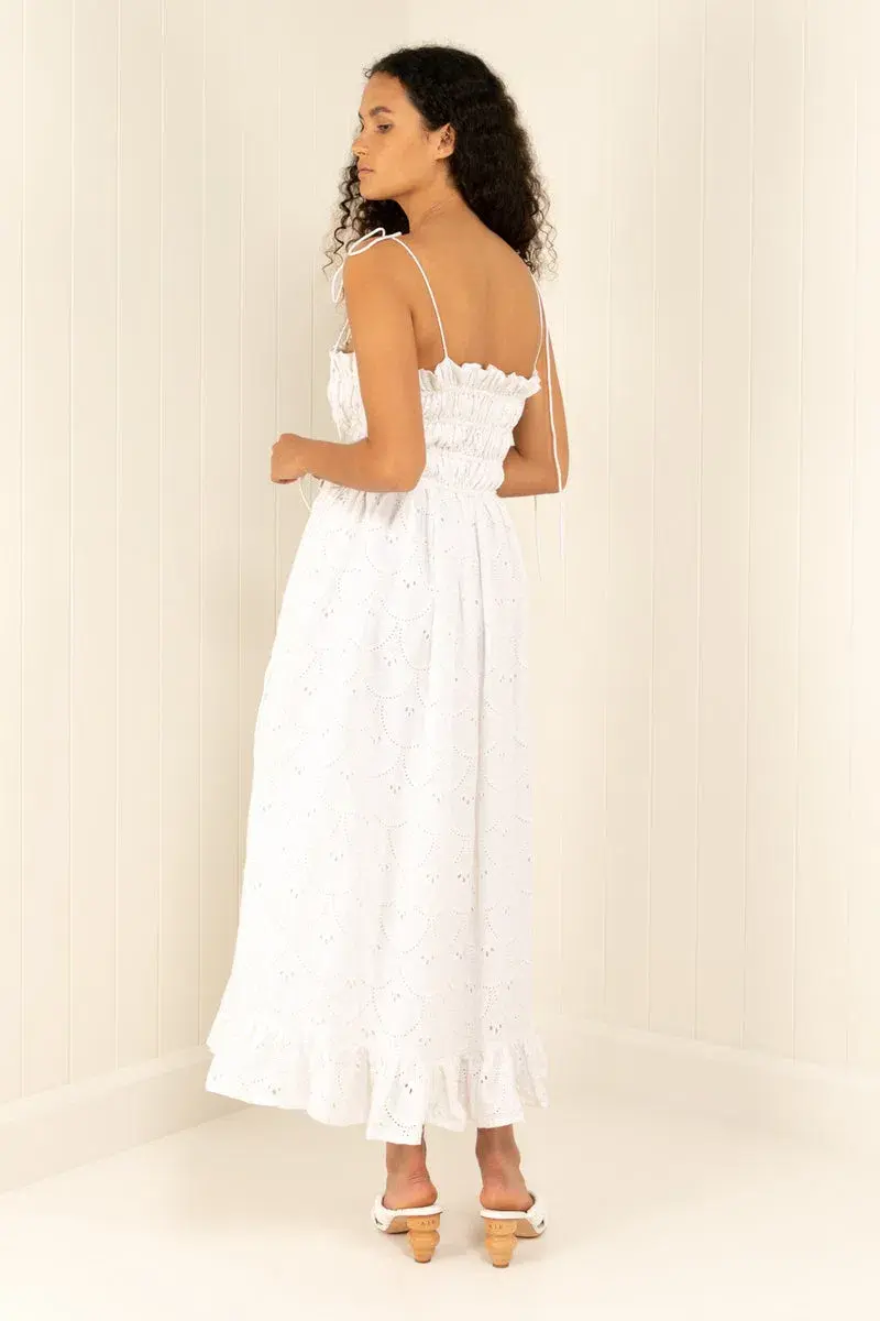 Palm Noosa Sail Away Dress White Size 8 - Image 3