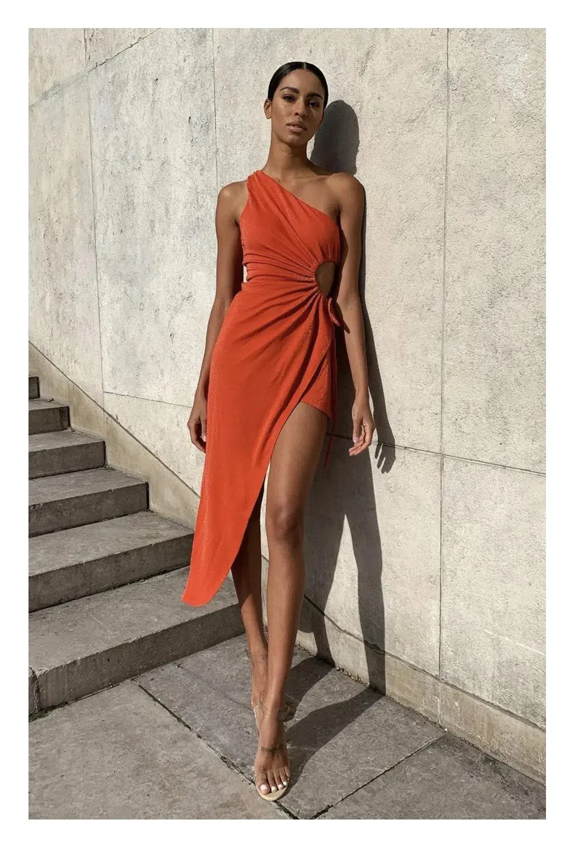 Alamour Antonia Dress Orange Size 8 - Image 1