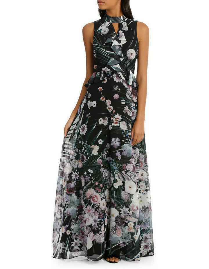 Wayne Cooper Love Affair Maxi Dress Floral Size AU 8 - Image 1