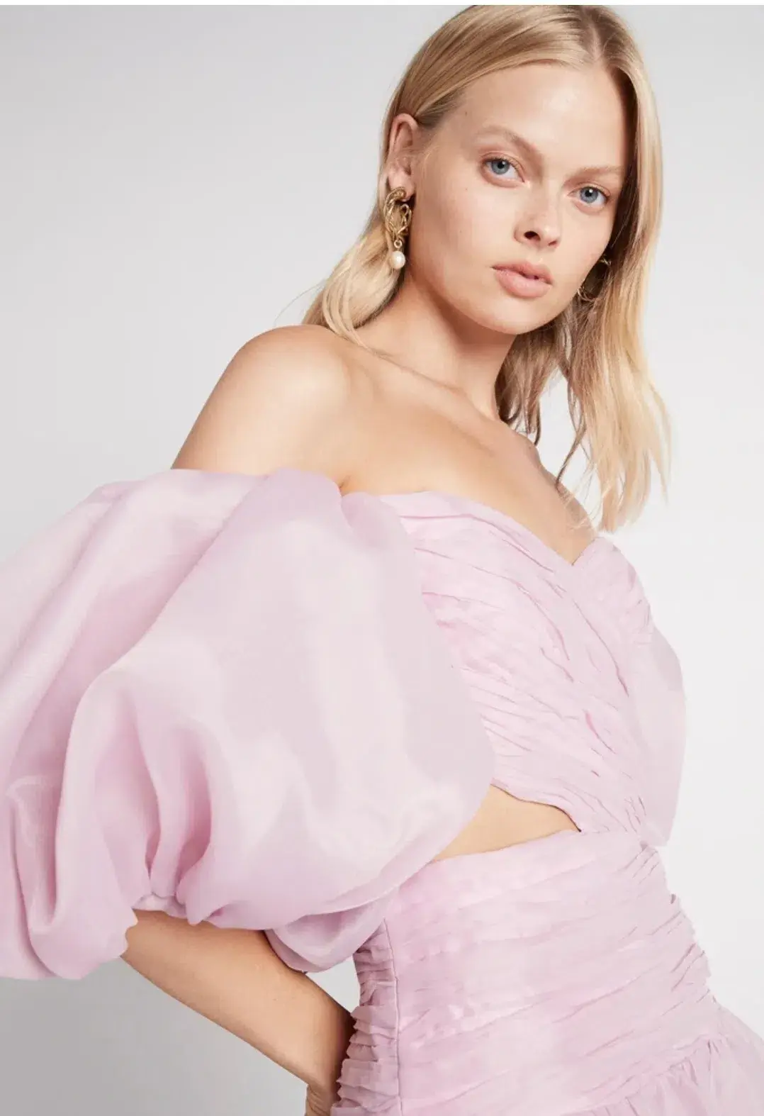 Aje Myriad Cut Out Mini Dress Lilac Purple Size 6 for rent on The Volte - main image