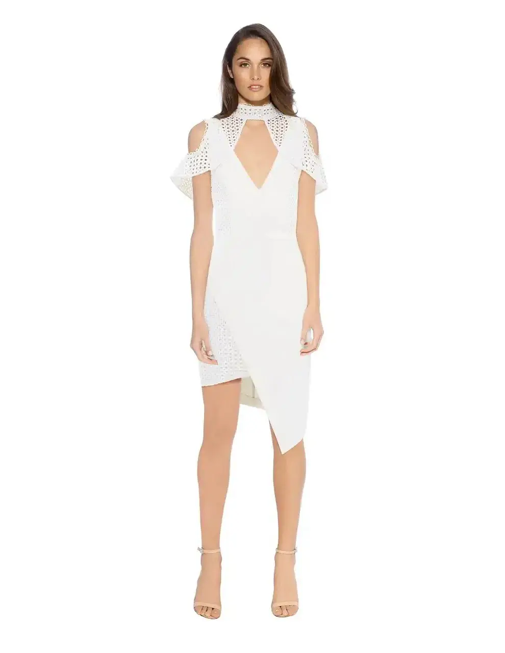 Elliatt Freesia Dress White Size XS/ AU 6 - Image 1