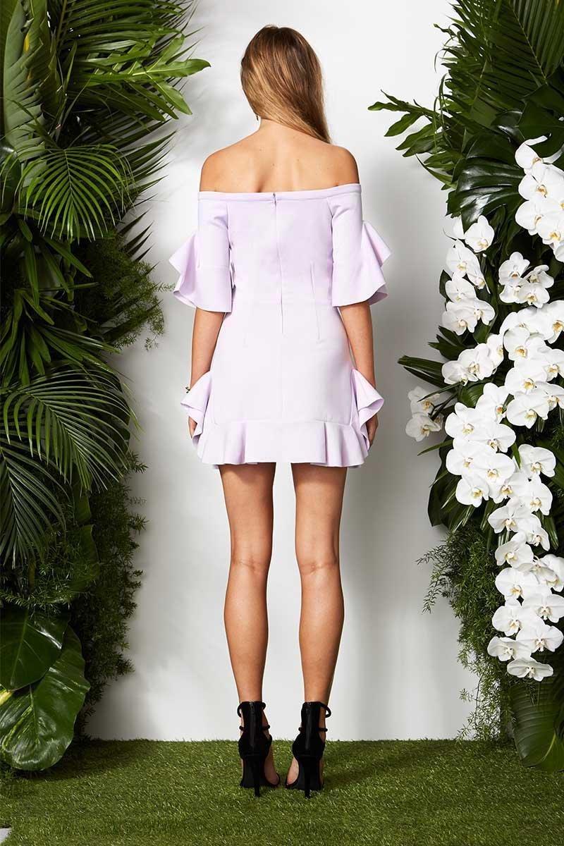 Maurie & Eve Jaggar Dress Violet for rent on The Volte - main image