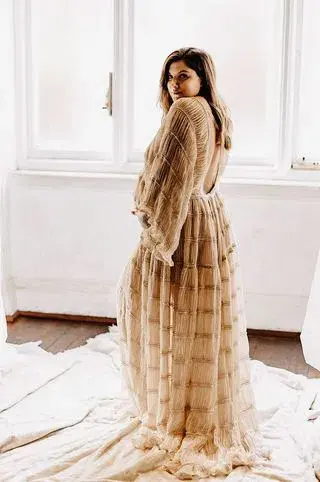 We Are Reclamation Wonderment and Awe Gown Beige One Size Fits Most (Aus 6-16) - Image 23