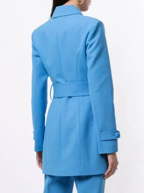 Alice McCall Little Journey Blazer Dress Blue Size 6 - Image 3