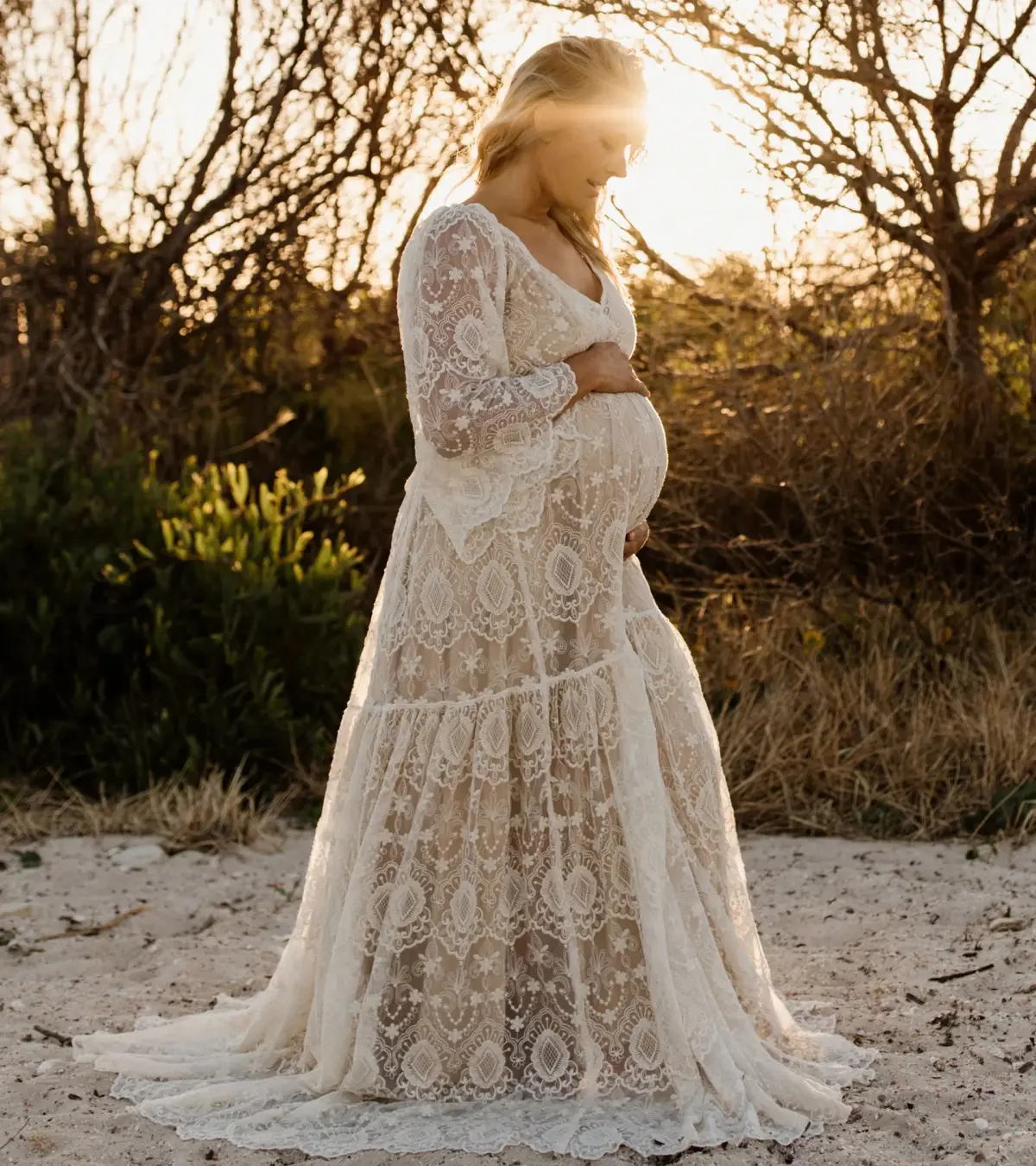 We Are Reclamation Be Love Gown White Size 18 - Image 13