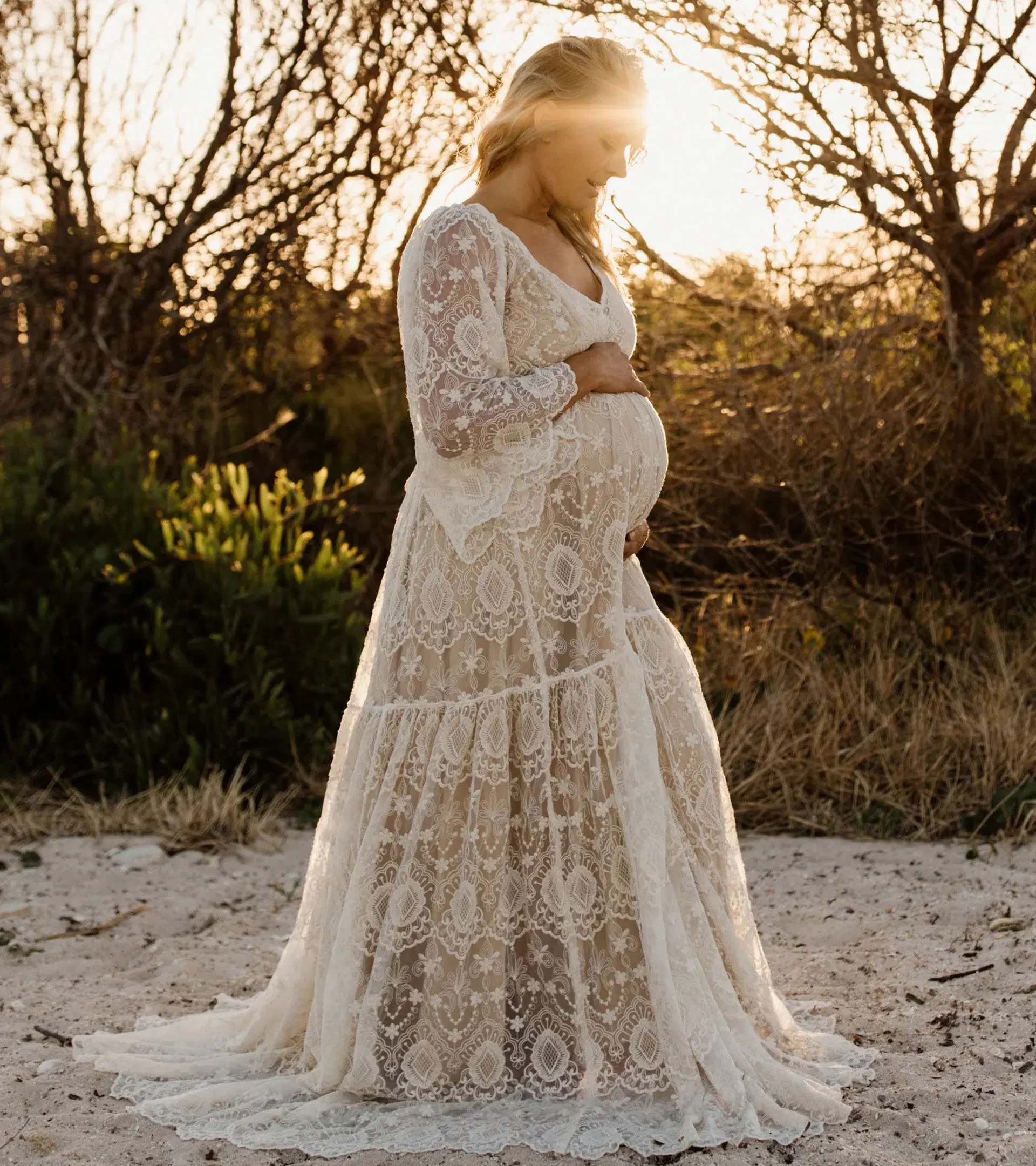 We Are Reclamation Be Love Gown White Size 18 - Image 13