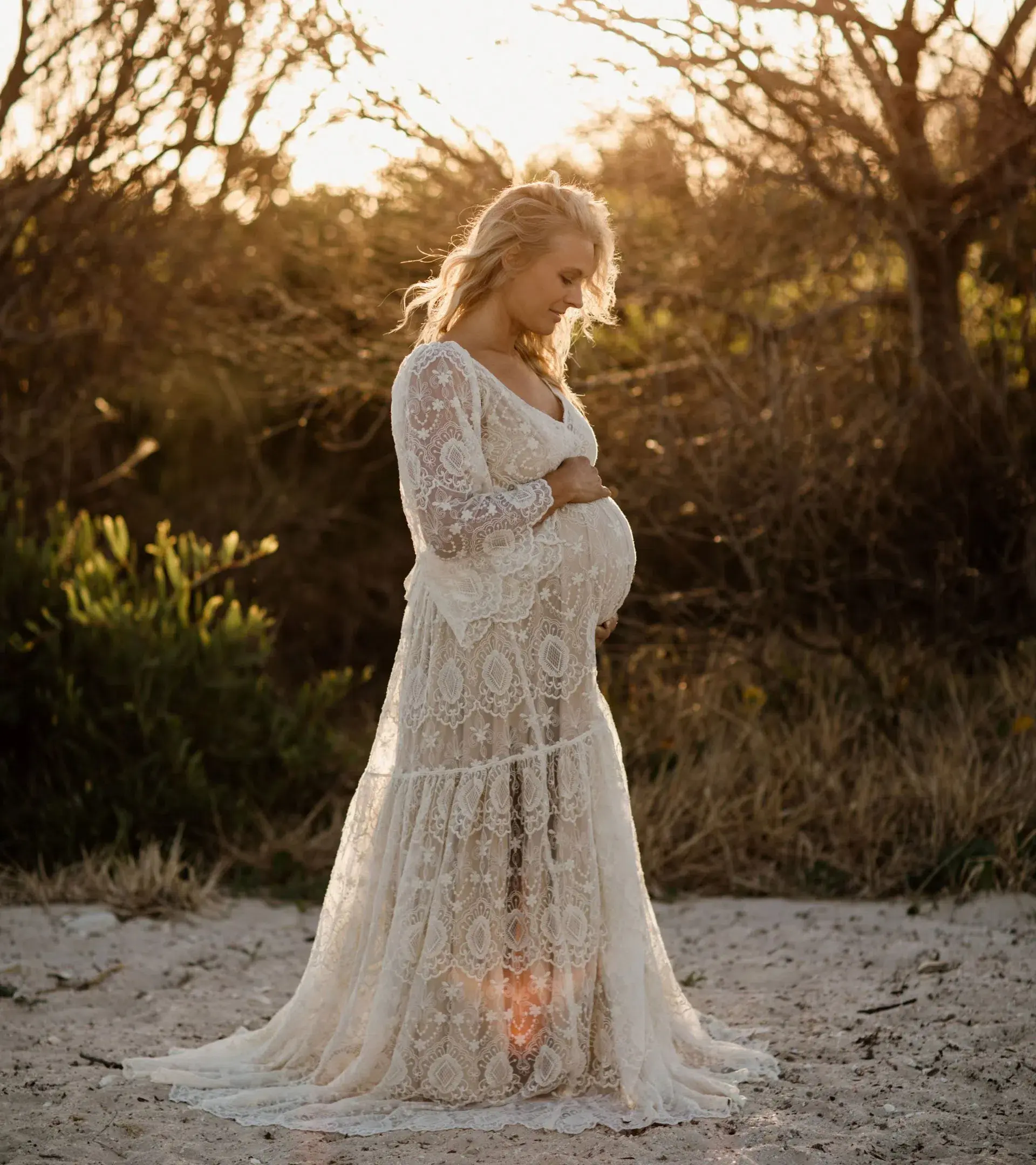 We Are Reclamation Be Love Gown White Size 18 - Image 1