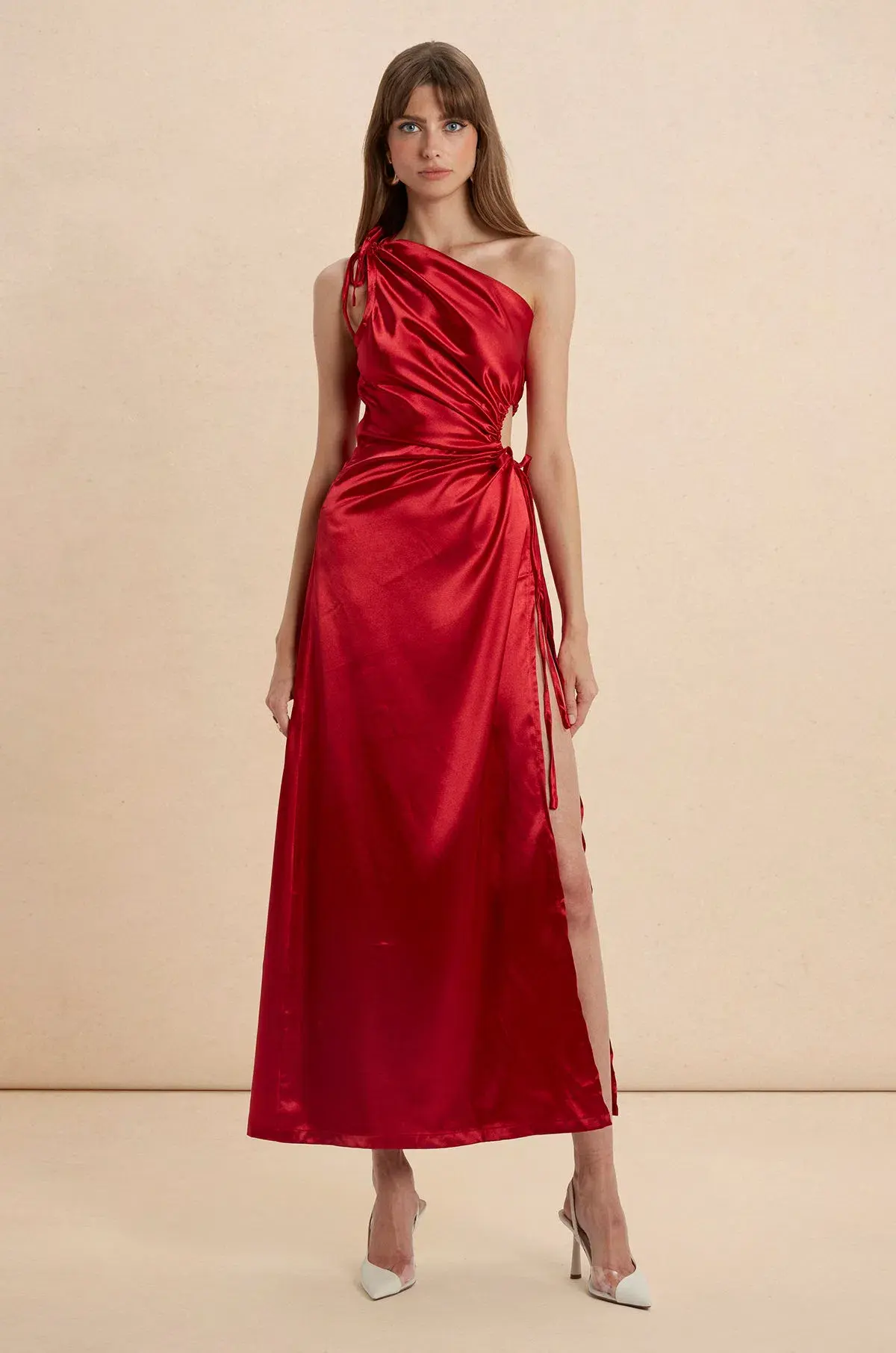 Sonya Moda Nour Maxi Dress Red Size 8 - Image 1