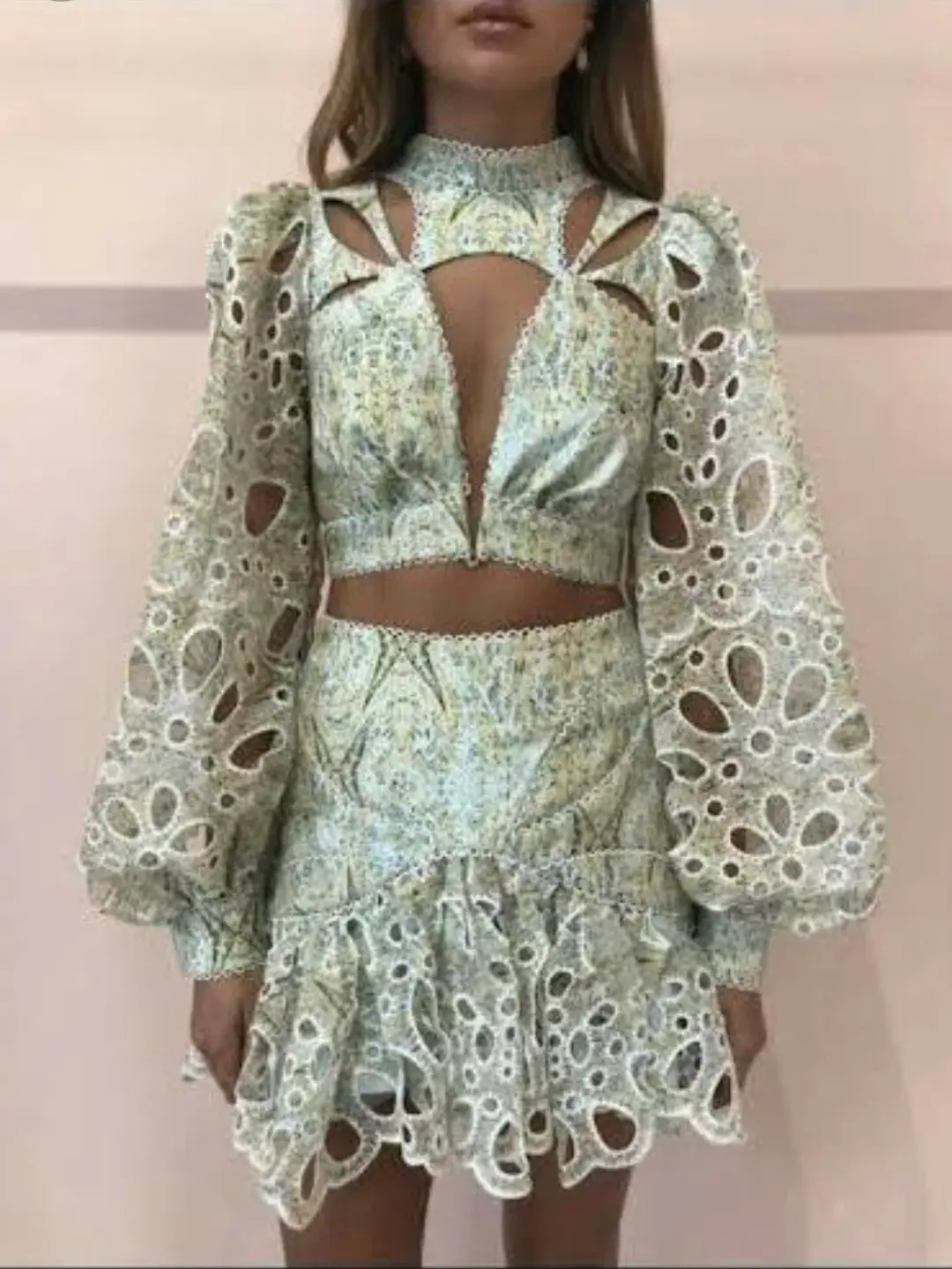 Acler Meredith Top Print Size 8 for rent on The Volte - main image