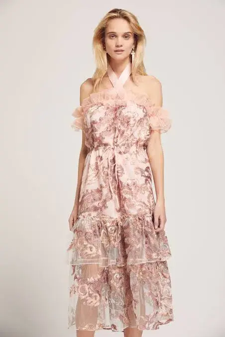 Atoir Light The Night Dress Pink Size 10 - Image 1