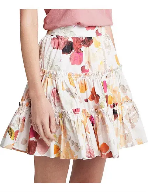 Aje Dassia Mini Skirt Print Size 6 - Image 2