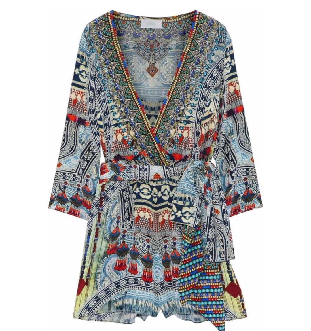 Camilla Teachers Pet Playsuit Print Size 10 for rent on The Volte - main image