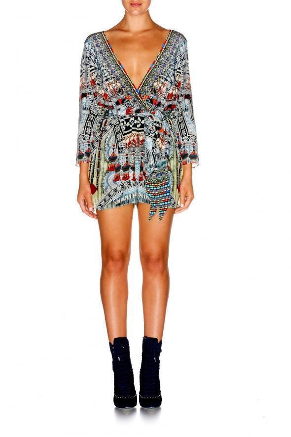 Camilla Teachers Pet Playsuit Print Size 10 - Image 1