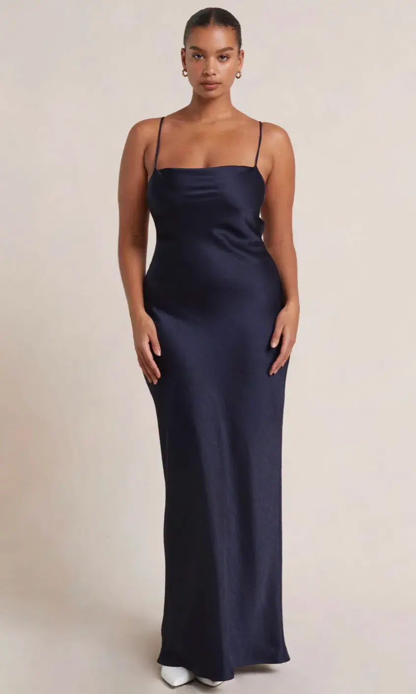 Bec & Bridge The Dreamer Tie Dress Blue Size 8  for rent on The Volte - main image