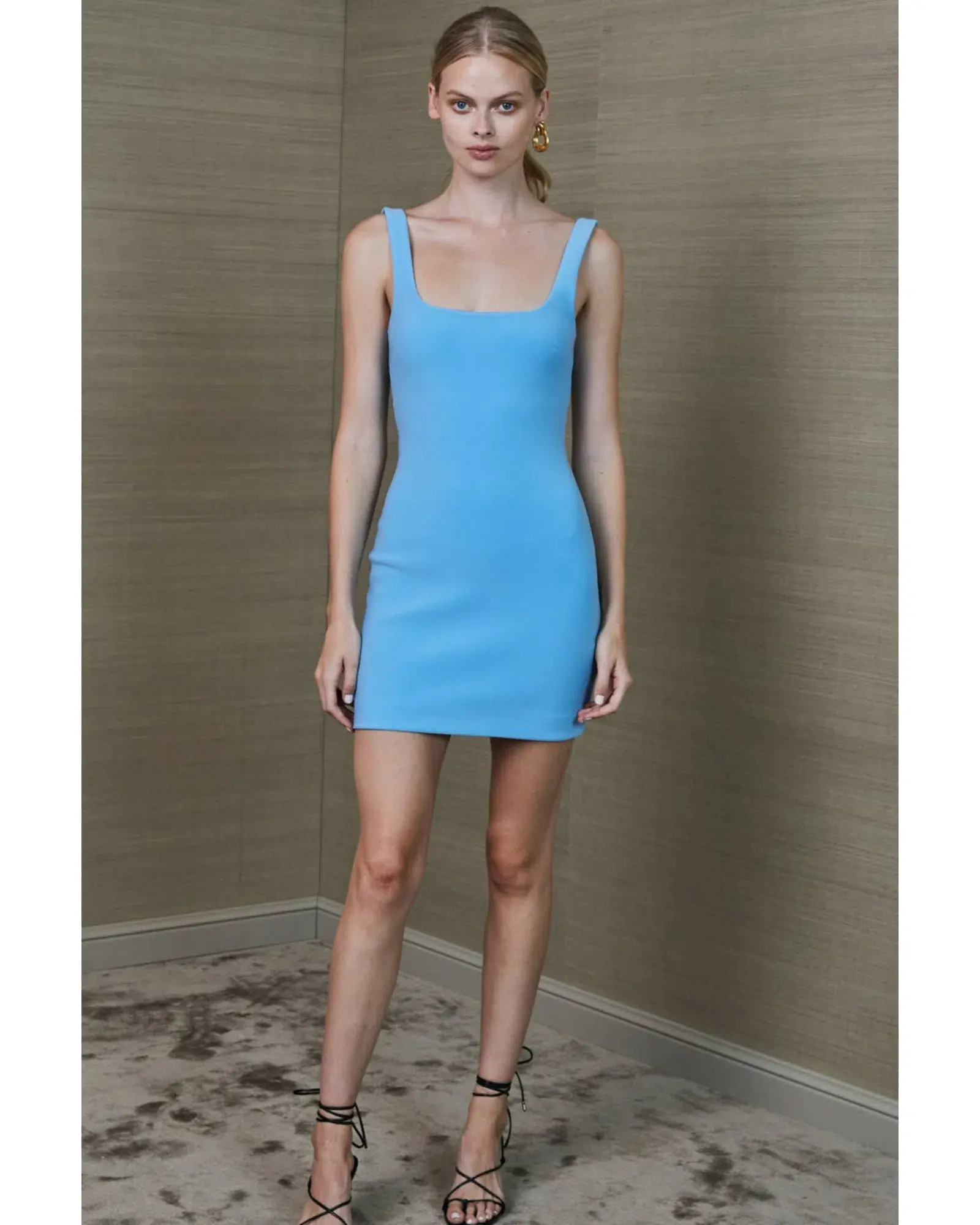 Bec & Bridge Arlette Mini Dress Blue Size AU 8 - Image 1