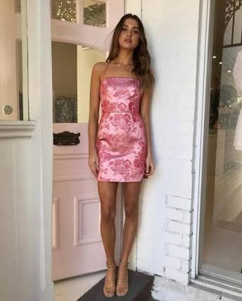 Manning Cartell Kyoto Calling Mini Dress Pink Size 8 - Image 1