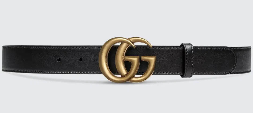 Leather Belt with Double G Buckle for rent on The Volte - main image