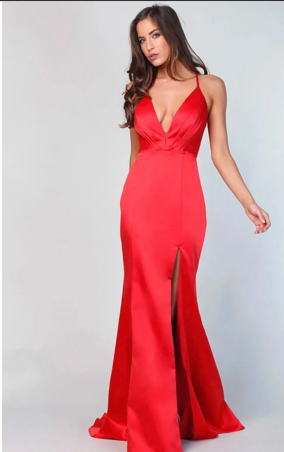 Jadore Dress Georgia Dress Red Size 6 for rent on The Volte - main image