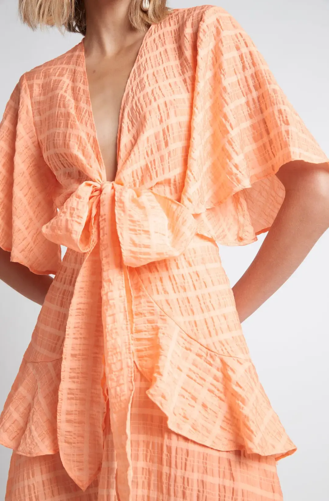 Sheike Tea Party Dress Orange Size 8 for rent on The Volte - main image