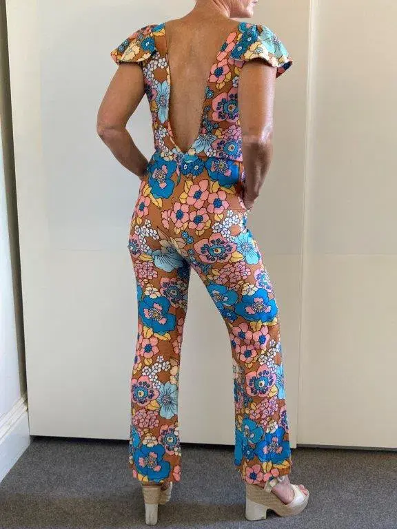 Dodo Bar Or Jenny Jumpsuit Print Size 8 - Image 4