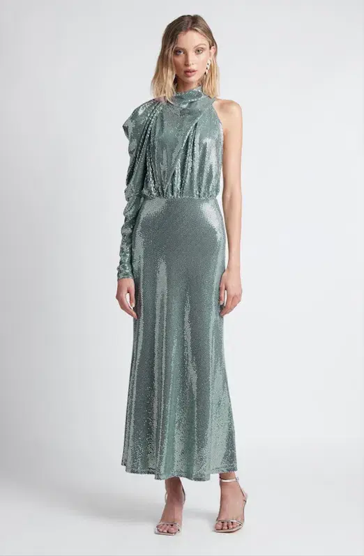 Sheike Hollywood Dress Sequin Size 6 - Image 1