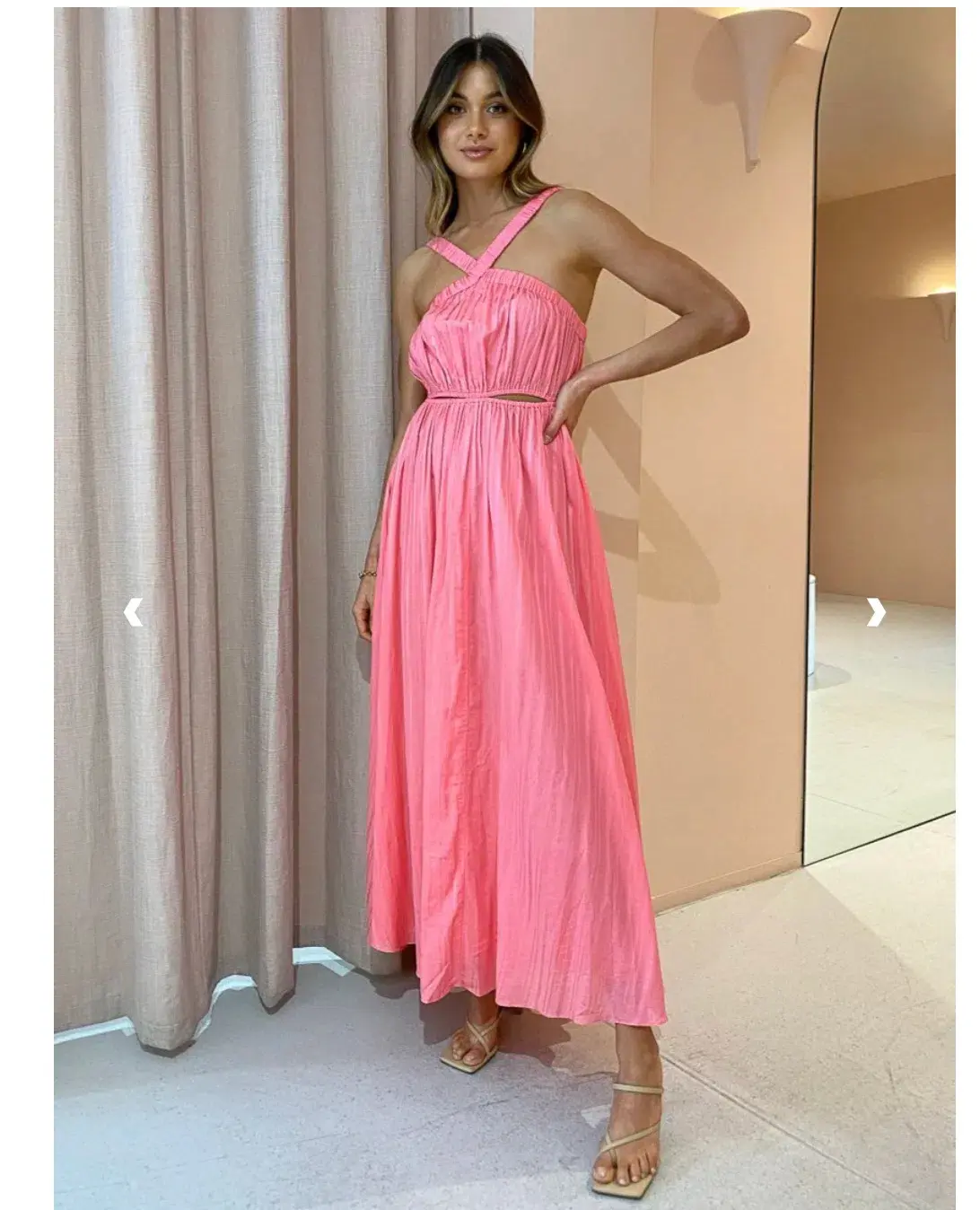 Steele Mirage Dress Pink Size 8 - Image 1