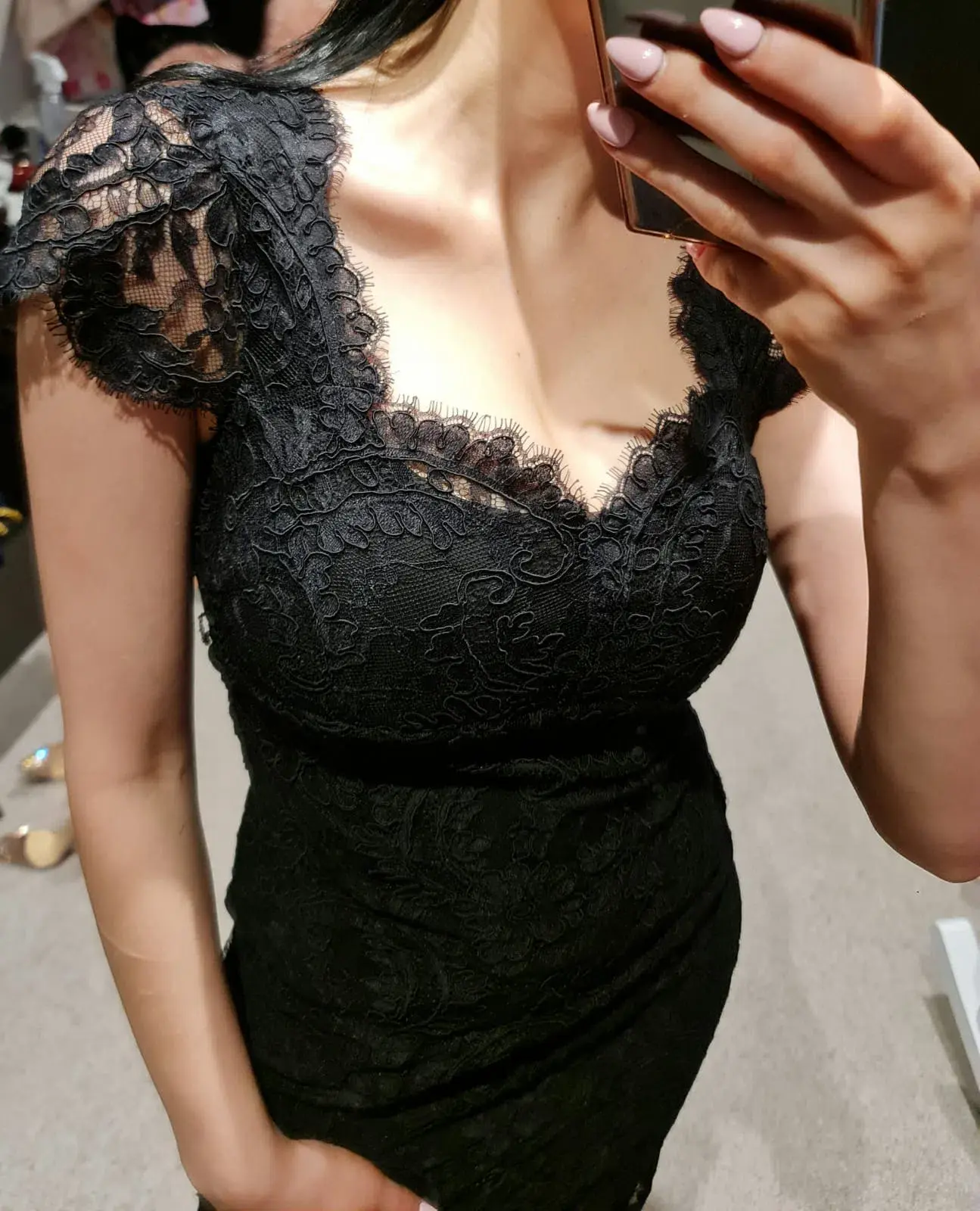 Alannah Hill I Think of You Dress Black Size 6  - Image 5