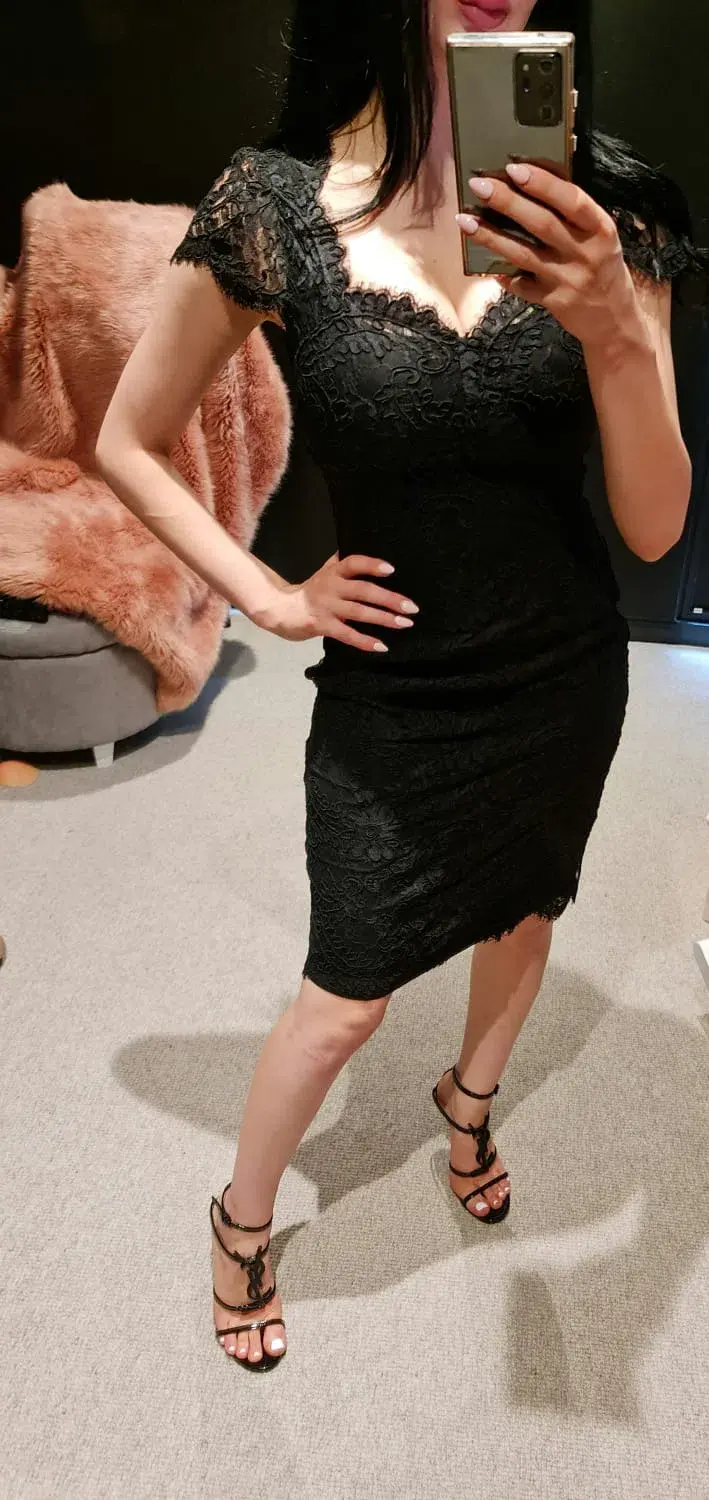 Alannah Hill I Think of You Dress Black Size 6  - Image 6