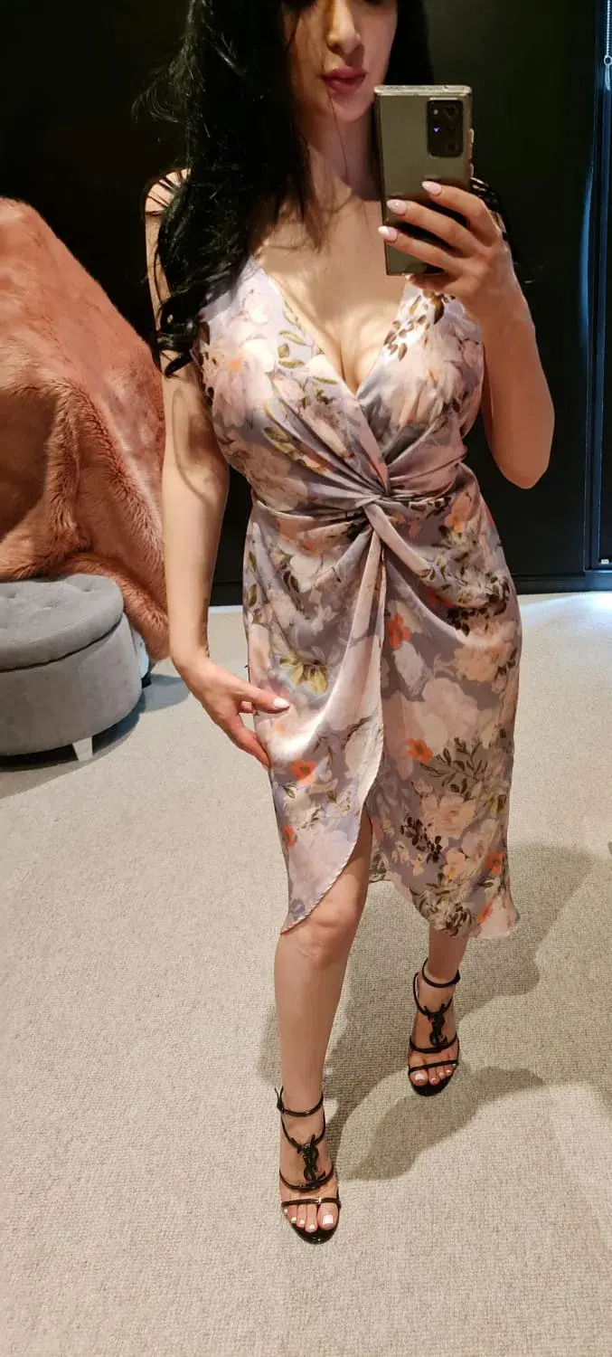 Sheike Floral Midi Dress Print Size 6 for rent on The Volte - main image