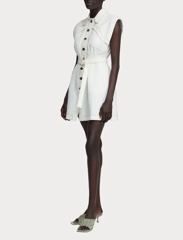 Acler Westcroft Dress White Size 8 - Image 5