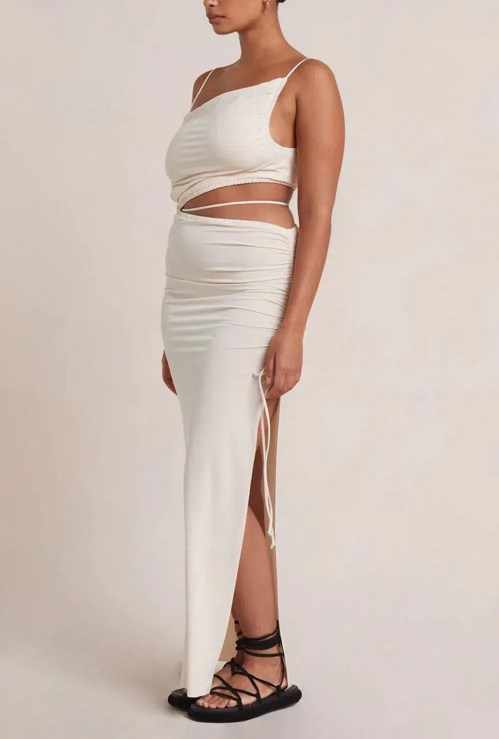 Bec & Bridge Dilkon Maxi Dress White Size 8 - Image 1